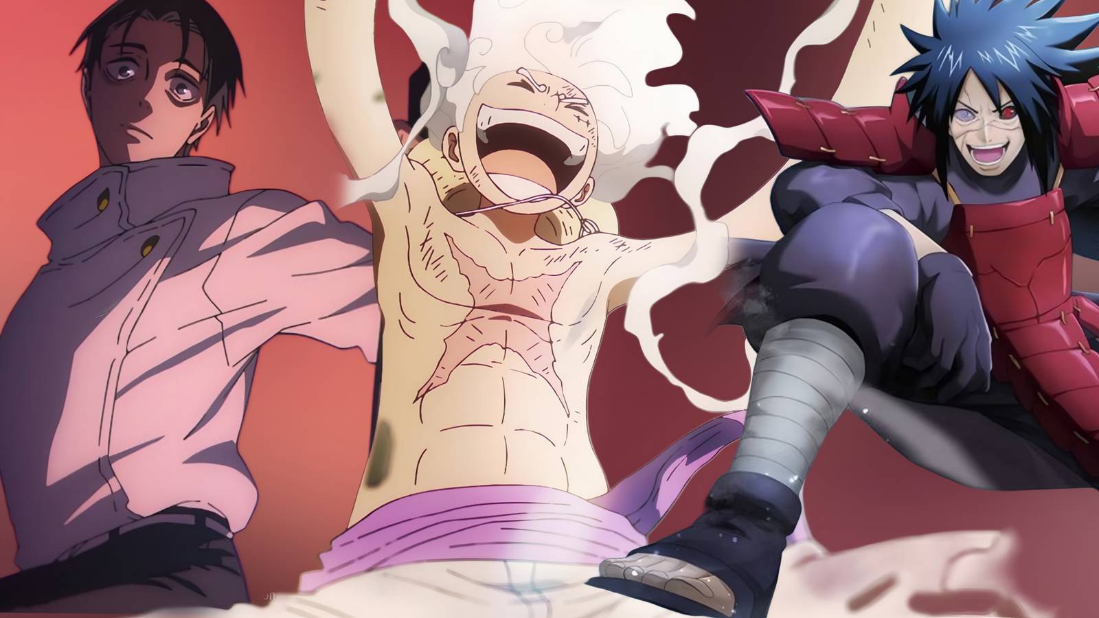 Anime As Iconic As Naruto Jujutsu Kaisen One Piece Luffy Madara