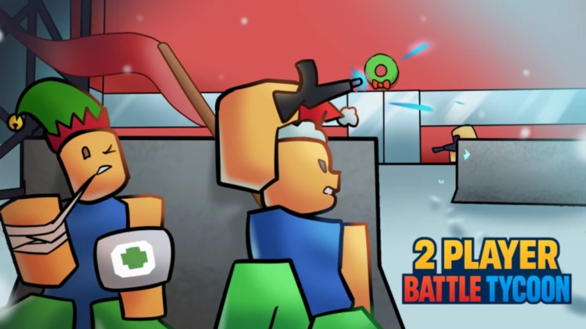 2 Player Battle Tycoon characters