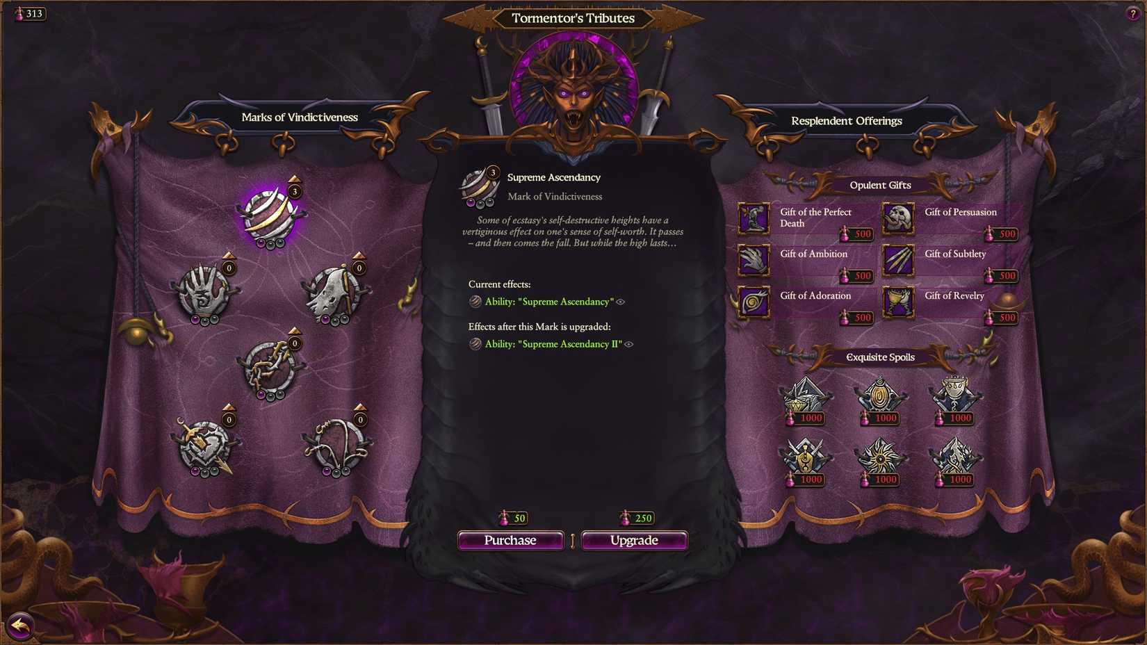 TWW3 Dechala Tormentor's Tributes