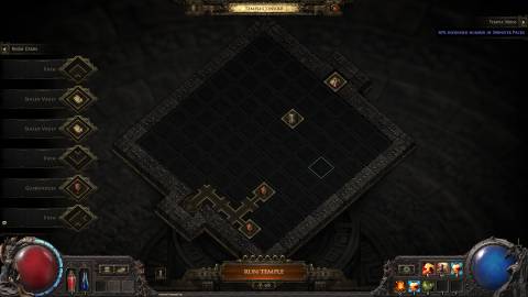 PoE 2 Temple Map Fate of the Vaal
