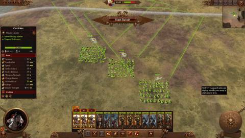 TWW3 Echelon formation Outriders