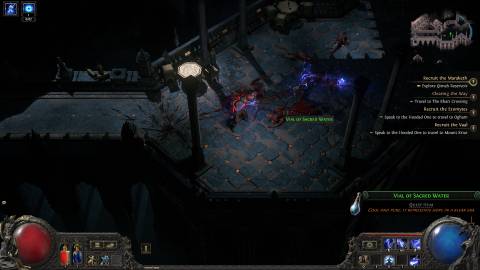 PoE 2 Vial of Sacred Water random drop