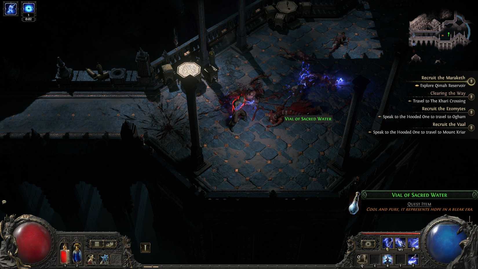 PoE 2 Vial of Sacred Water random drop