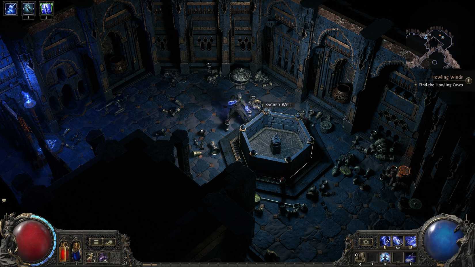 PoE 2 Vial of Sacred Water well