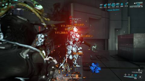 Warframe Vinquibus Rifle Multishot build hit