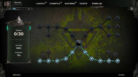 Darktide Chem Toxin Hive Scum Stimm Lab setup 