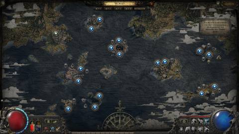 PoE 2 Act 4 archipelago map