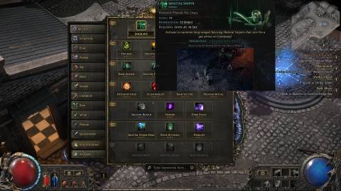 PoE 2 Skeletal Sniper skill description