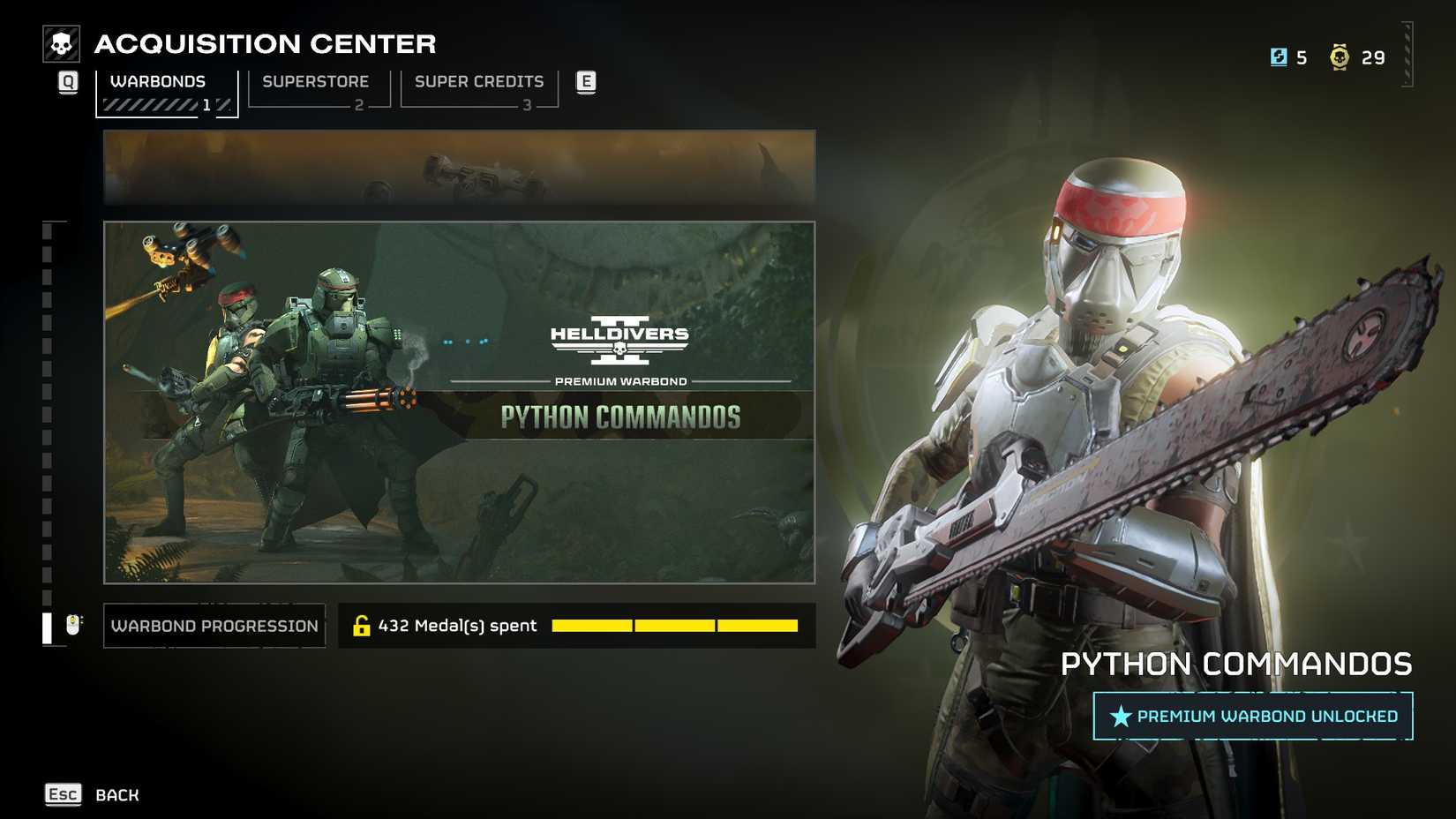 Is the Helldivers 2 Python Commandos Warbond Worth Getting?