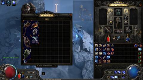PoE 2 Unique vendor inventory
