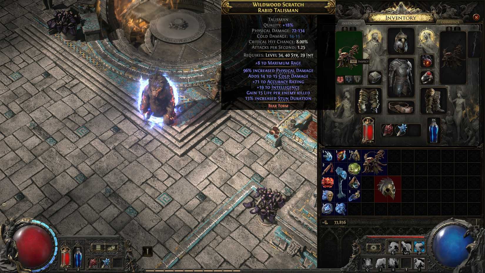 PoE2 Druid Talisman