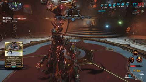 Warframe Harrowing Spire Stance Mod Drop