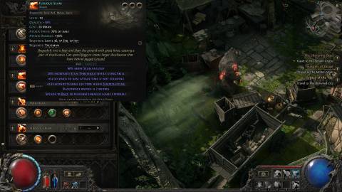 PoE2 Druid Furious Slam