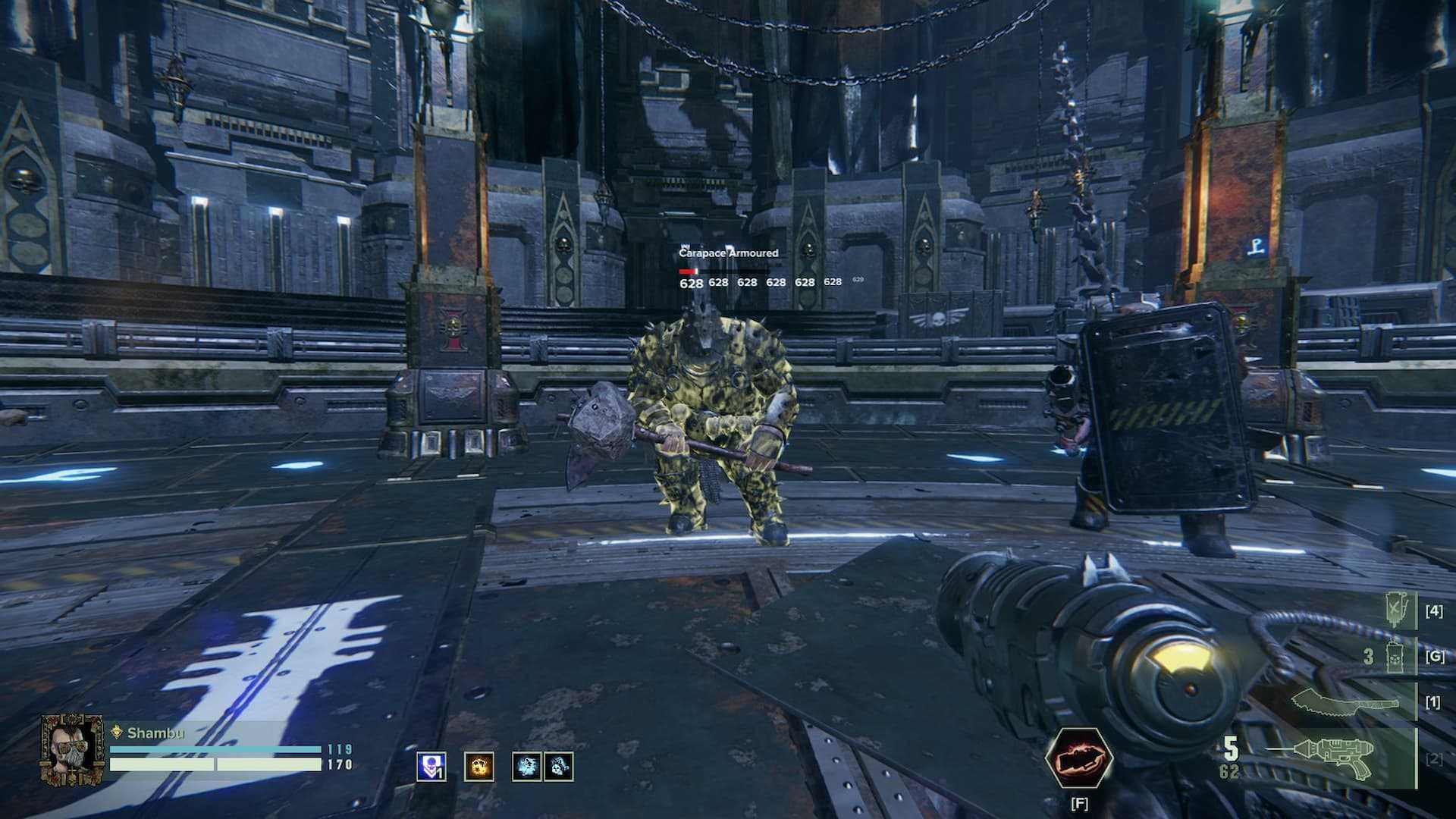 Darktide Needle Pistol DPS vs Crusher