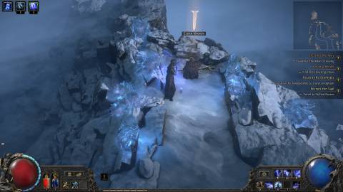 PoE 2 Unique vendor on ledge