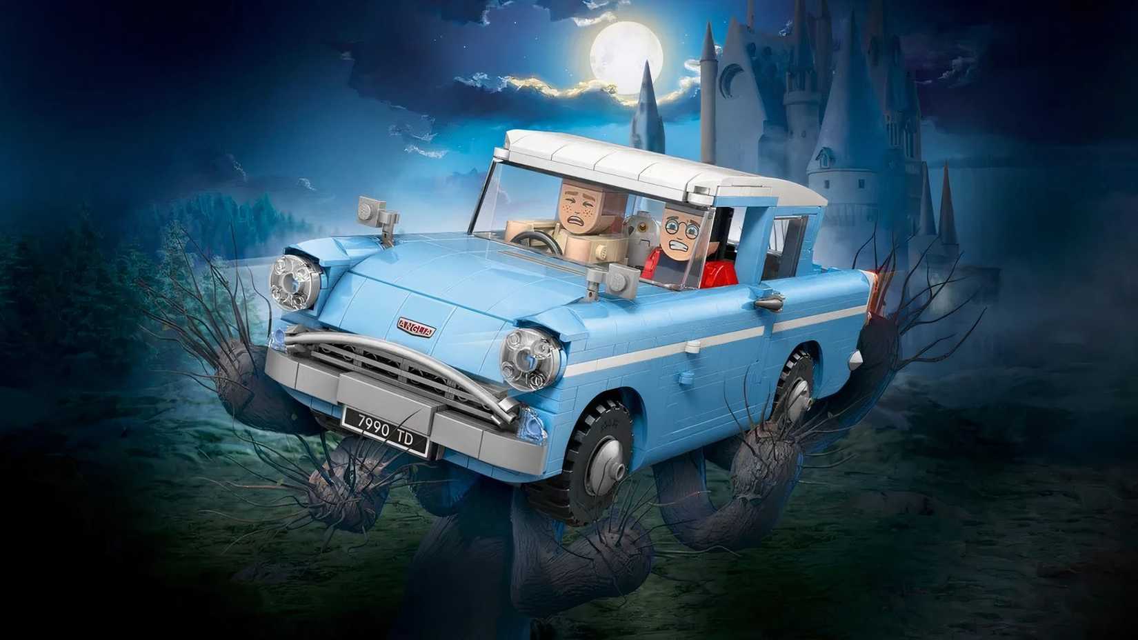 76470 Flying Ford Anglia Harry Potter LEGO graphic