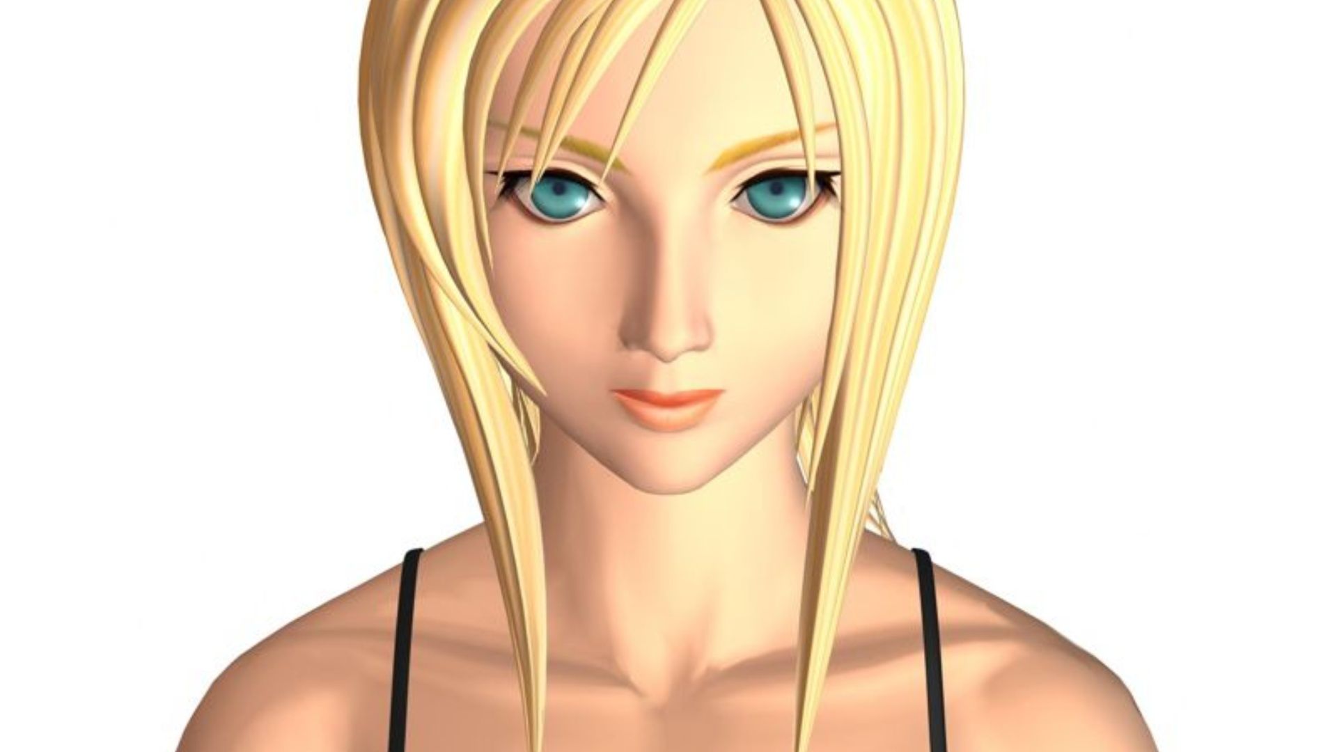 A CG model of Aya Brea in Parasite Eve