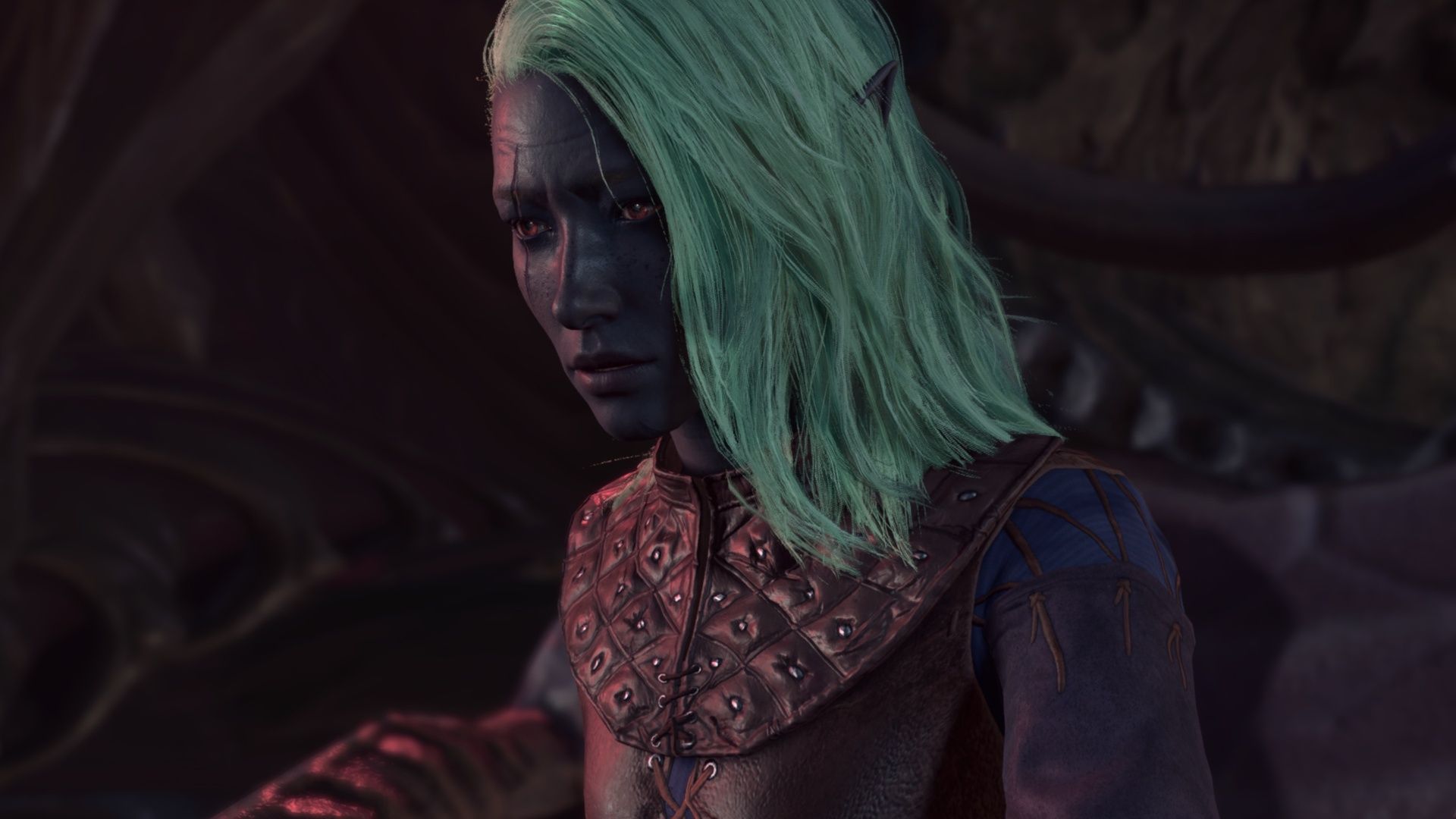 A Drow character in Baldurs Gate 3