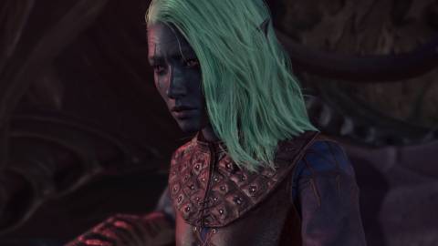 A Drow character in Baldurs Gate 3