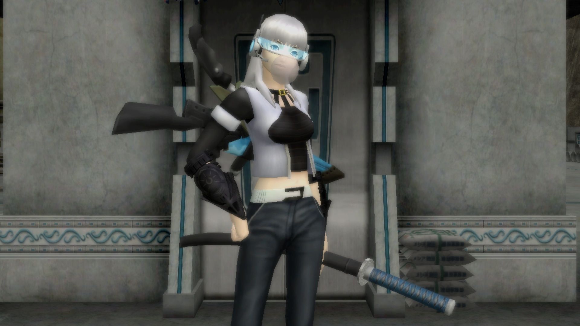 A hunter in Shin Megami Tensei Imagine