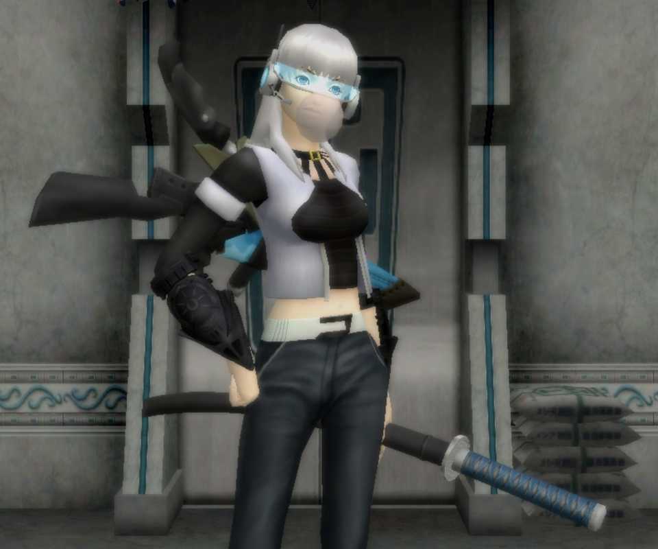 A hunter in Shin Megami Tensei Imagine
