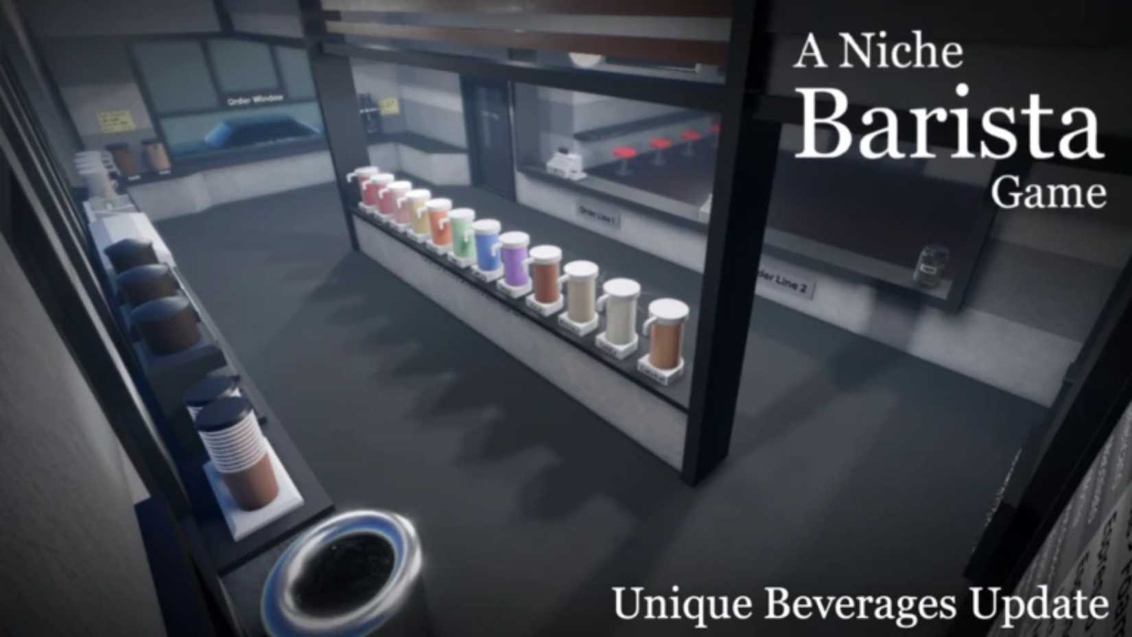 A Niche Barista Game coffee shop 