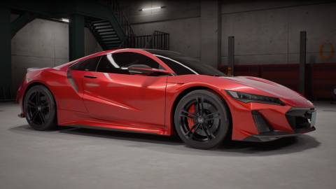 A red car in Tokyo Xtreme Racer