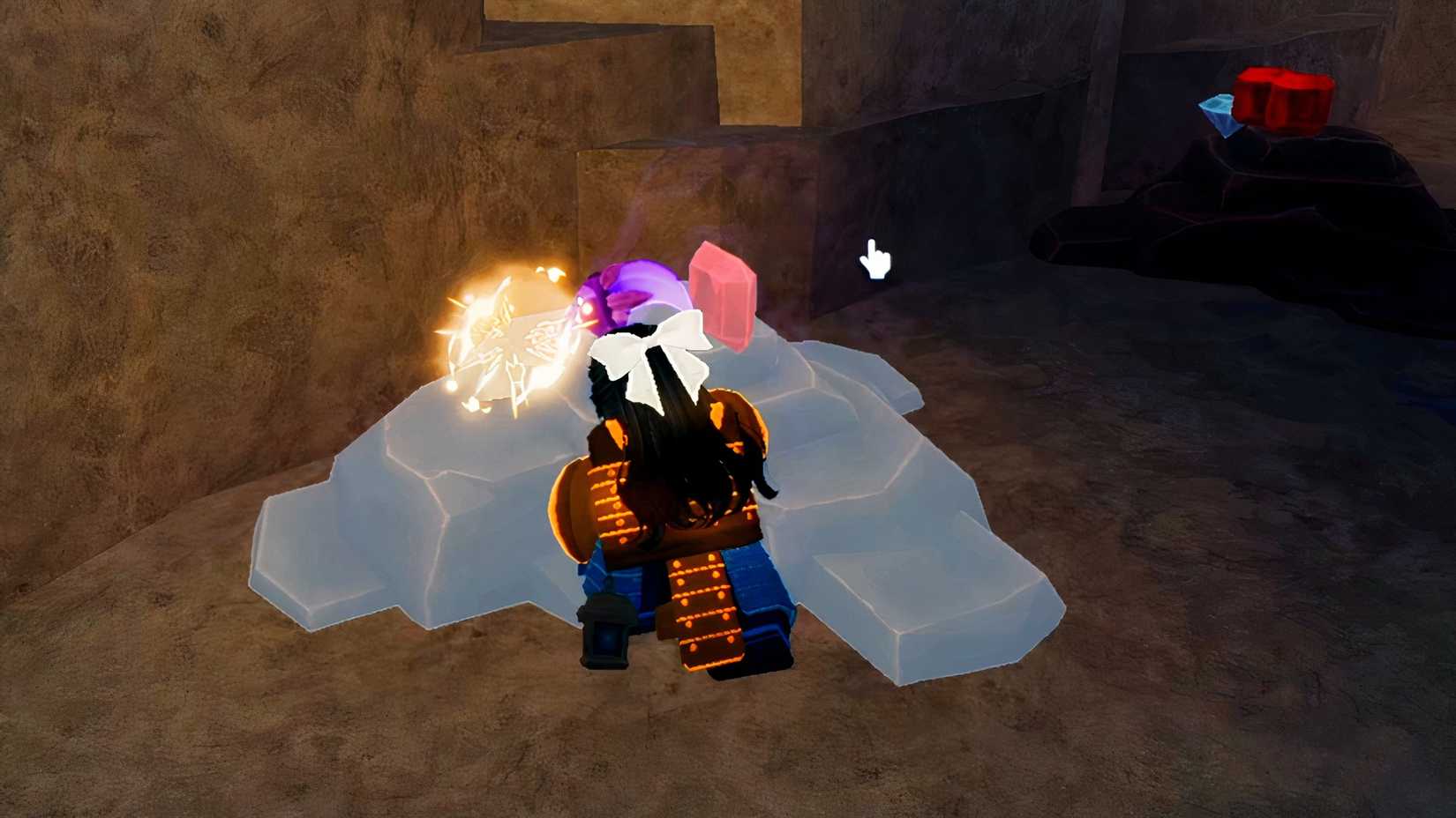 roblox character mining rubies in forge