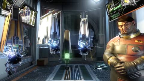 A scene featuring characters in Prey