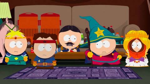 A scene featuring characters in South Park The Stick Of Truth