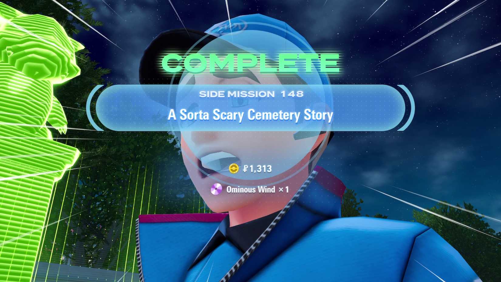 A Sorta Scary Cemetery Story Rewards pokemon legends za