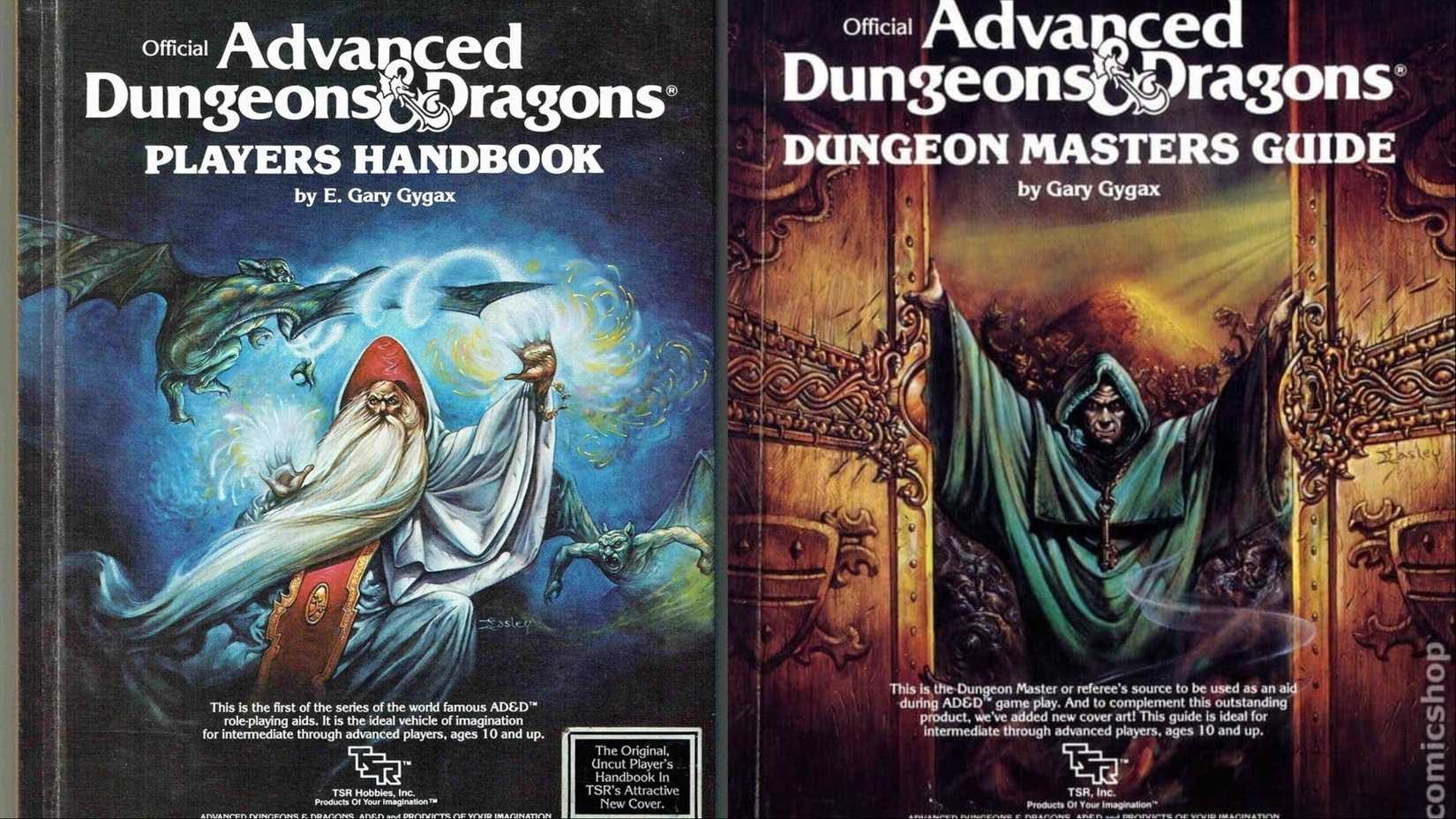 advanced dungeons and dragons player's handbook dungeon master's guide