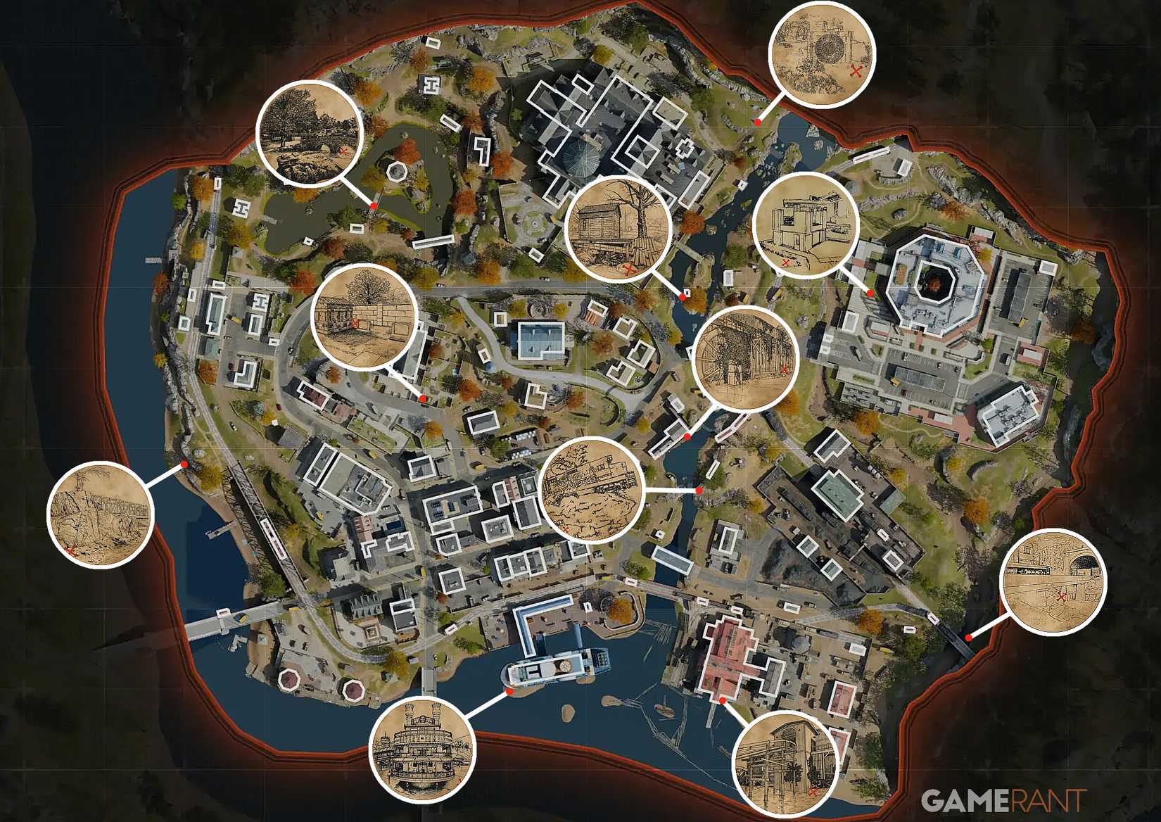 all Waterfall Cave Treasure Locations in Warzone - map V2