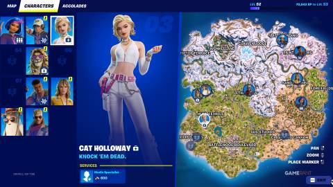 All Winterfest NPC locations in Fortnite