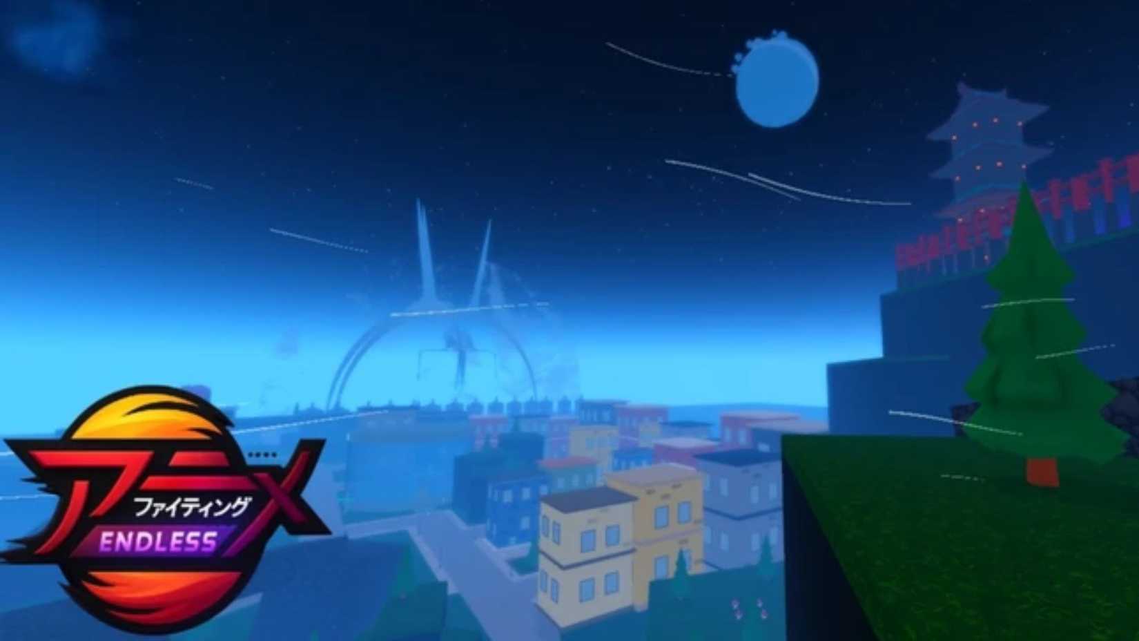 Anime Fighting Simulator Endless map