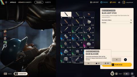 Apollo Sells Gadgets including Gas Grenades