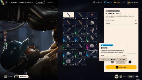 Apollo Sells Gadgets including Ziplines