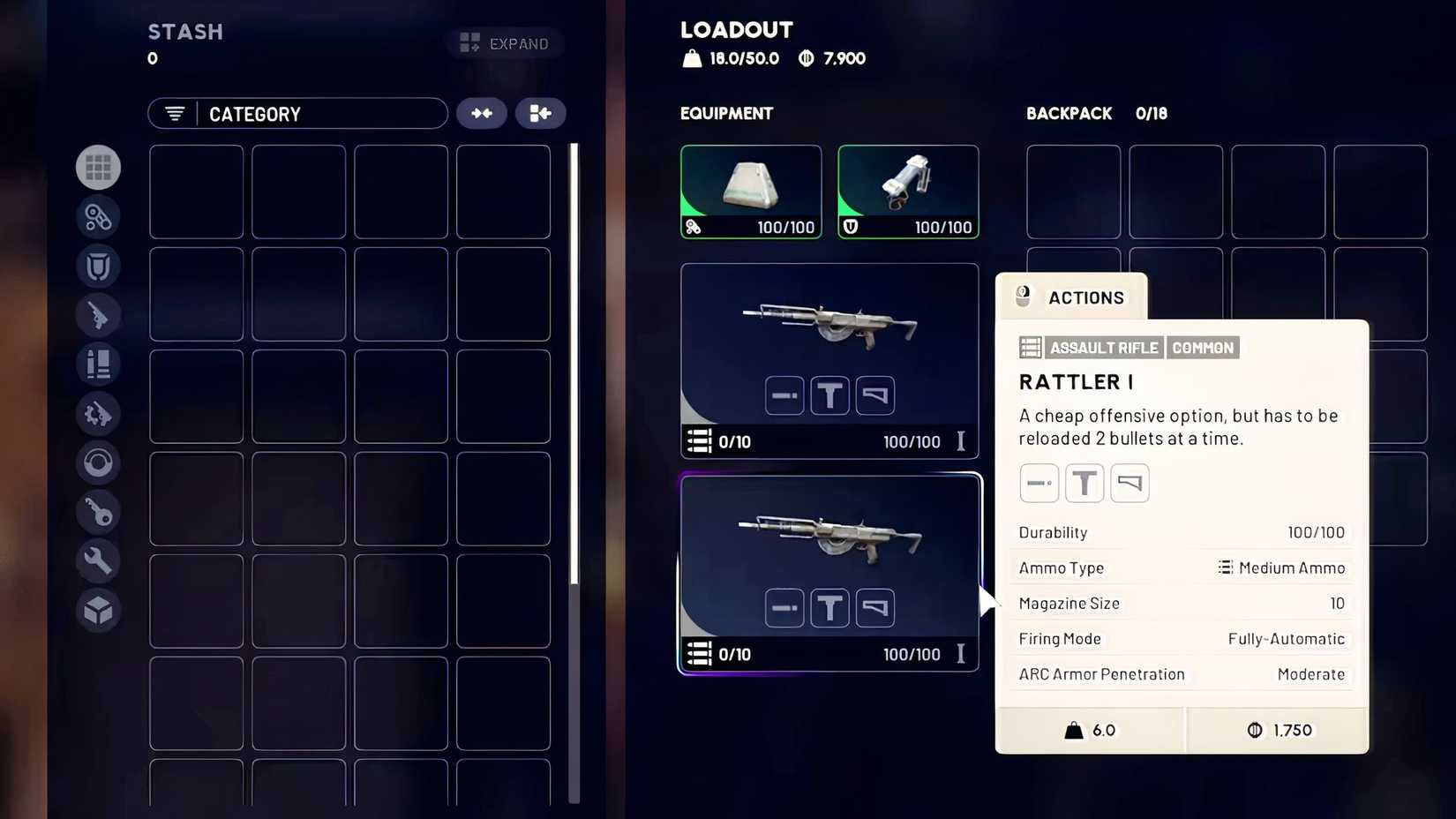 attachment slots in arc raiders