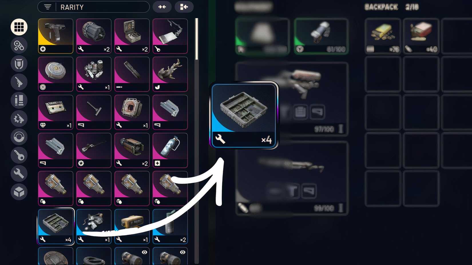 Как получить электротехнические компоненты в ARC Raiders 11 arc-raiders-craft-advanced-electrical-components-inventory