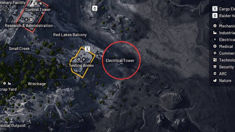 Arc Raiders Electrical Tower