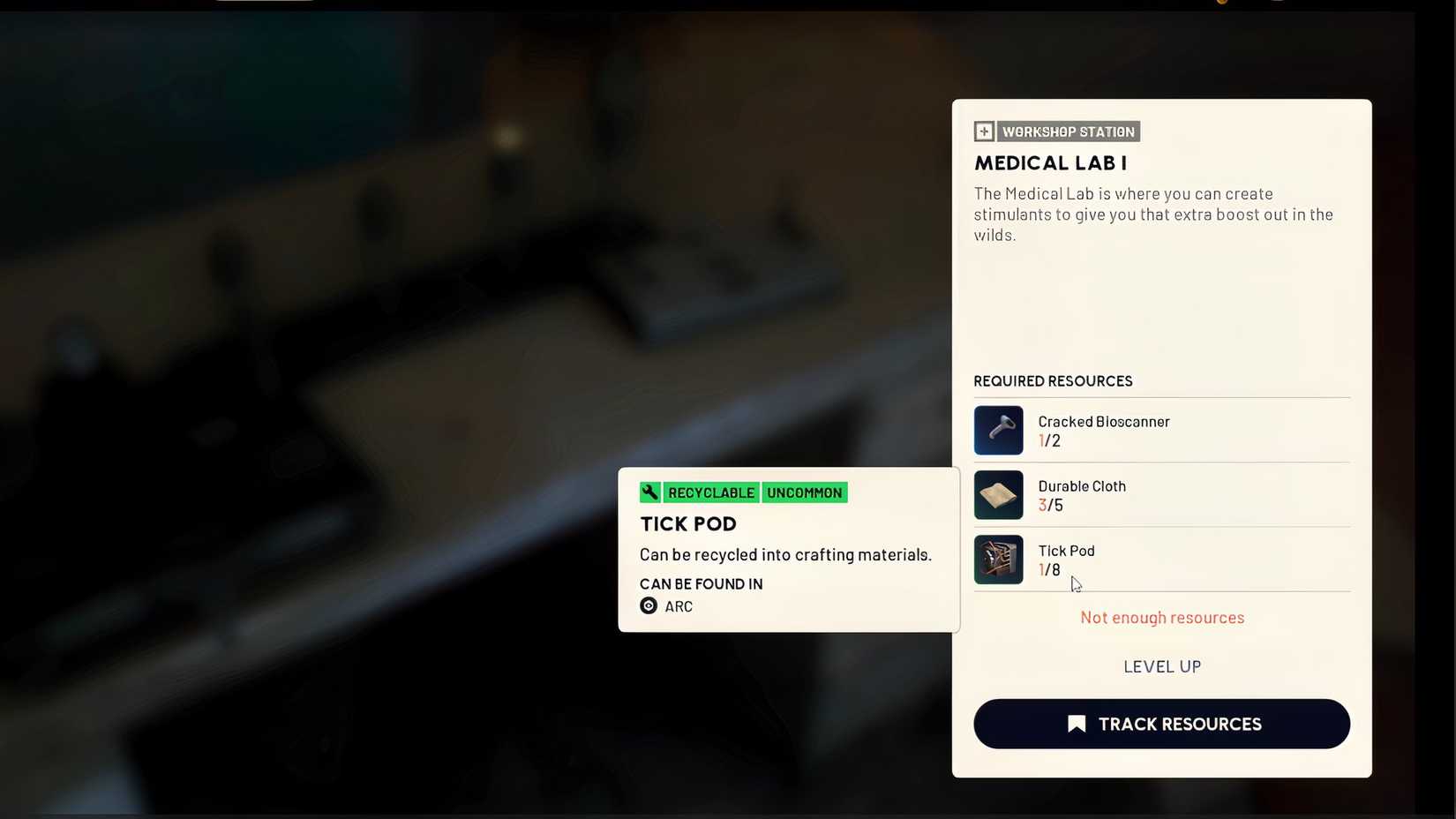 medical lab upgrade in arc raiders.