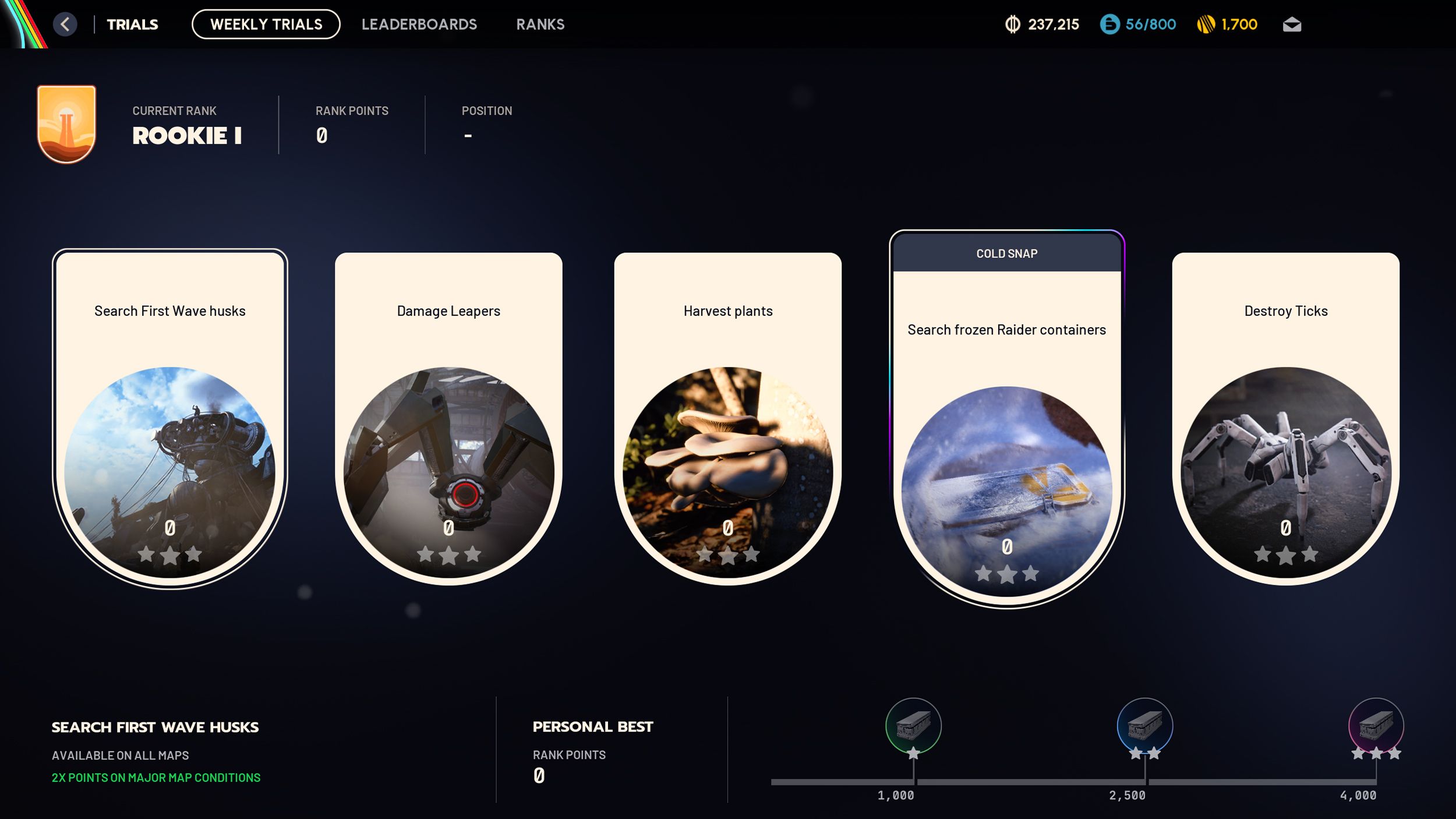 ARC Raiders Trials Season 2 Wadah Raider Beku Kondisi Peta Dingin