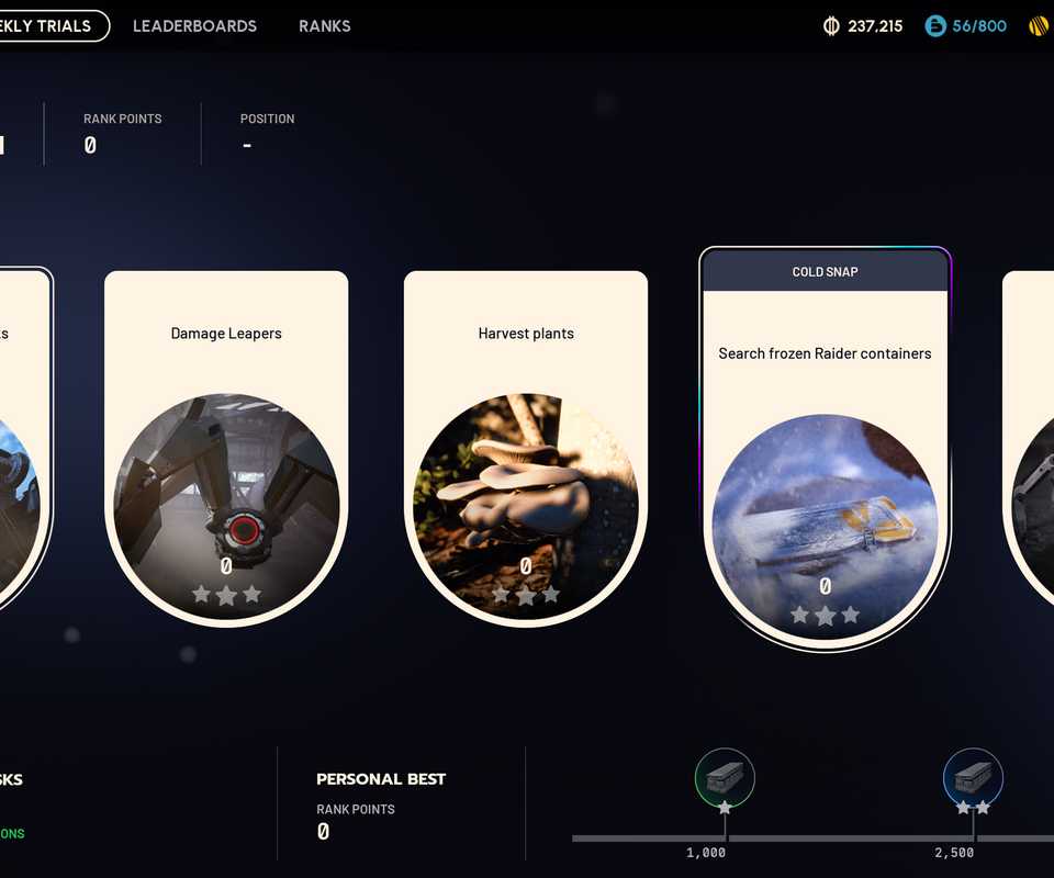 ARC Raiders Trials Season 2 Wadah Raider Beku Kondisi Peta Dingin