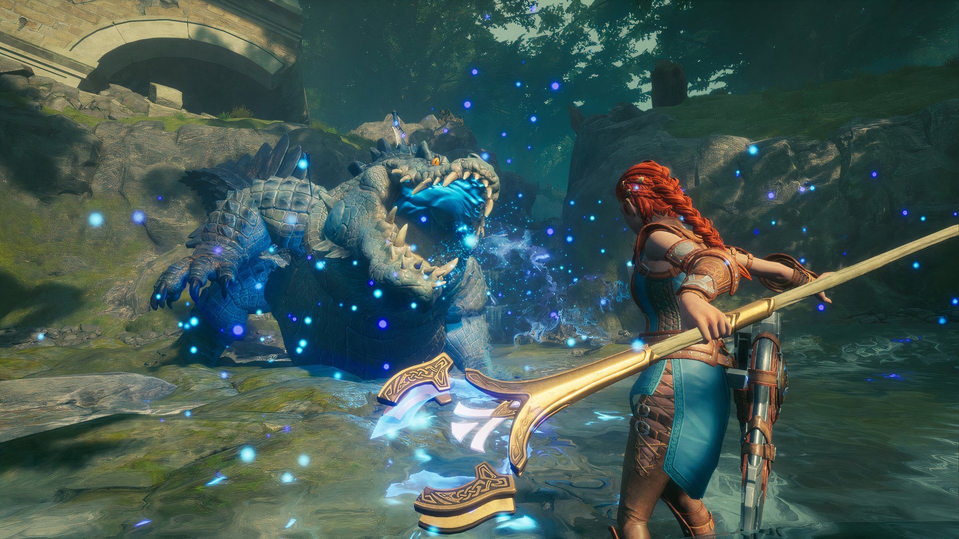 asterigos boss fight with staff-1