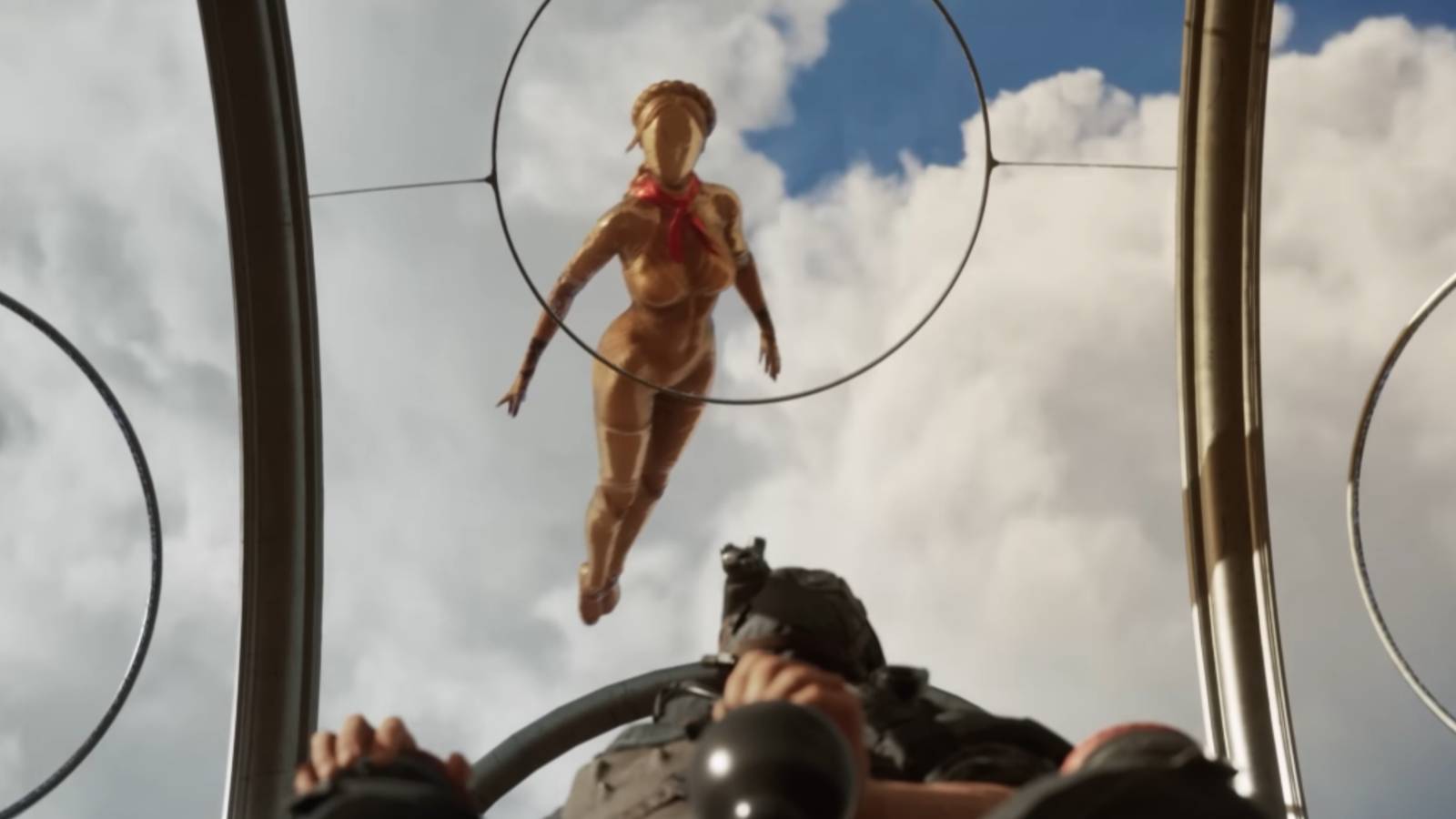 Flying a ship in Atomic Heart 2