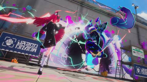 Attacking an enemy in Neverness to Everness (2026)