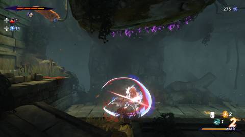 Attacking enemies in Prince of Persia The Lost Crown