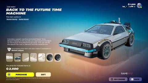 Back to the Future Bundle in Fortnite - 3