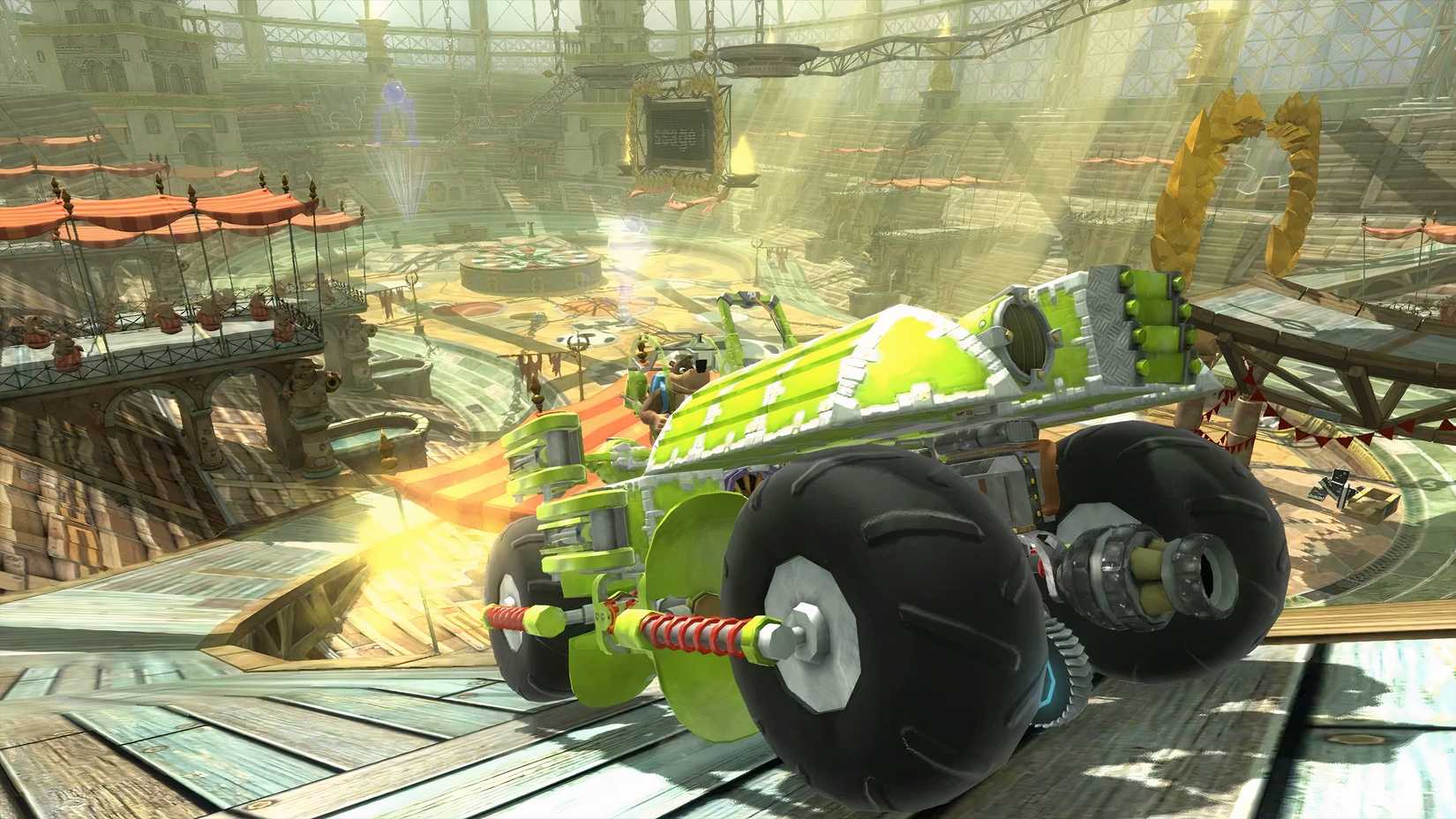 Banjo Kazooie Nuts and Bolts driving on road