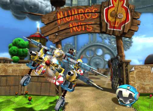 Kendaraan terbang inovatif di Banjo-Kazooie Nuts and Bolts